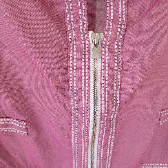 Beate Heymann Street Couture Fuchsia Mesh and Jersey Jacket US 10 - Picture 3 of 16